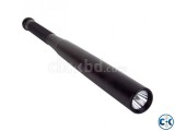 Baseball Bat Shape Self Defense Stick with LED Torch -