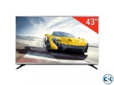LG 43 Slim LH500T Energy Saving Full HD LED TV Free Gift