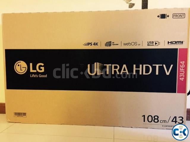 LG UF640T 49 IPS Panel Triple XD Engine Smart 4K TV large image 0