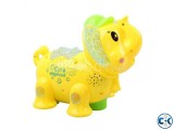 Elephant Projection Flash Electric Kids Toy- Multi-color i