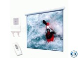 180 Electric Motorized Projector Screen