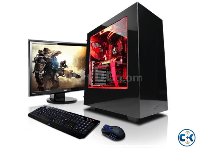 Core i3 Gaming pc 4GB 1000GB 17 LED large image 0