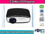 Cheerlux C6 Mini LED TV Projector