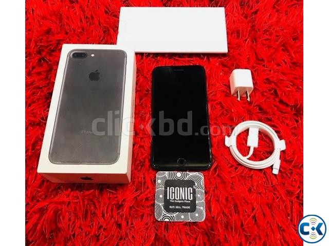 Apple iphone 7 plus 128gb matt black boxed large image 0