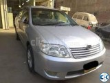 Toyota X Corolla 2004 New Shape