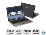 Asus Core i7 Laptop 4GB Ram 640GB HDD NVIDIA Dedicated Graph