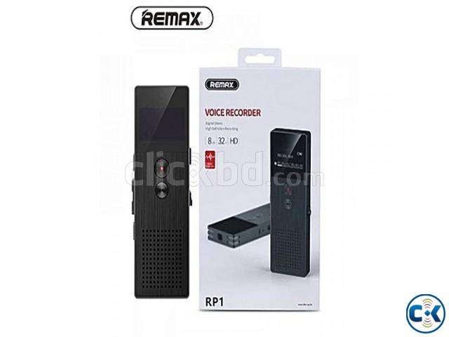 Remax Voice Recorder 8GB 32 Hour Record large image 0