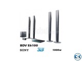 BDV-E6100 Full HD 3D Home Theater 1000W