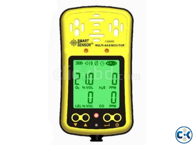 Multi Gas Monitor Handheld gas detector Smart Sensor AS8900 large image 0