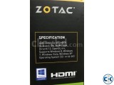 ZOTAC GT 730 Graphics Card