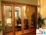 Folding Door With Colorful Door Profiles by COMMITMENT