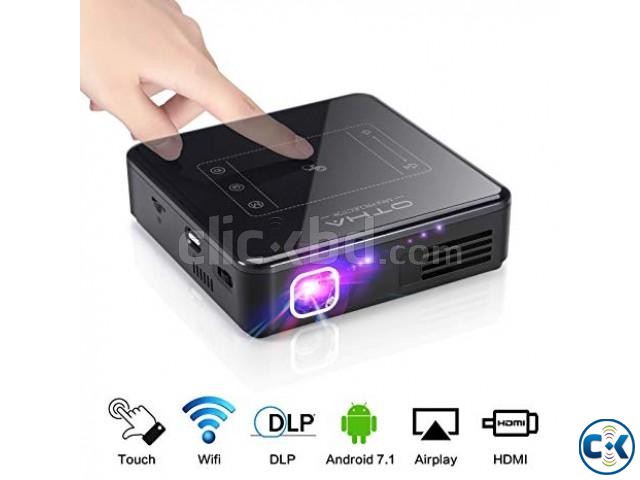 Mini Pocket Projector D13 DLP 4K PRICE IN BD large image 0