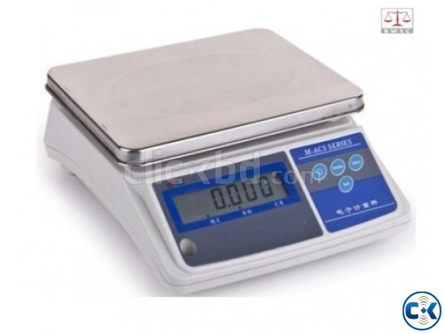 Digital weight balance 0.5g to 15 kg. DS615W large image 0