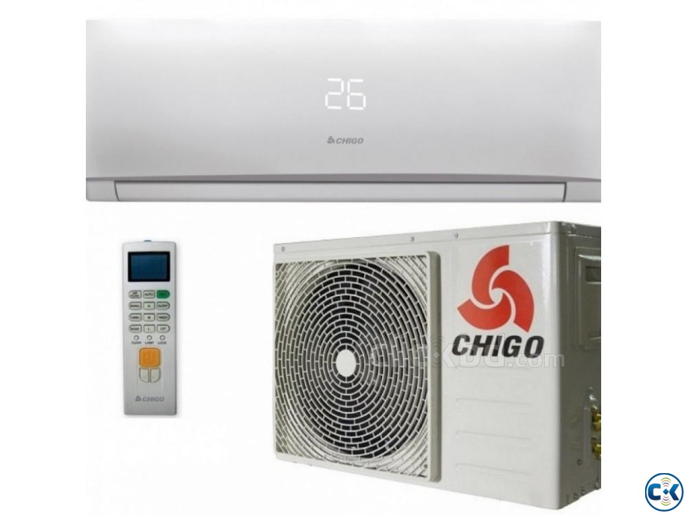 NEW CHIGO 2 TON ORIGINAL SPLIT TYPE AIRCONDITIONER large image 0