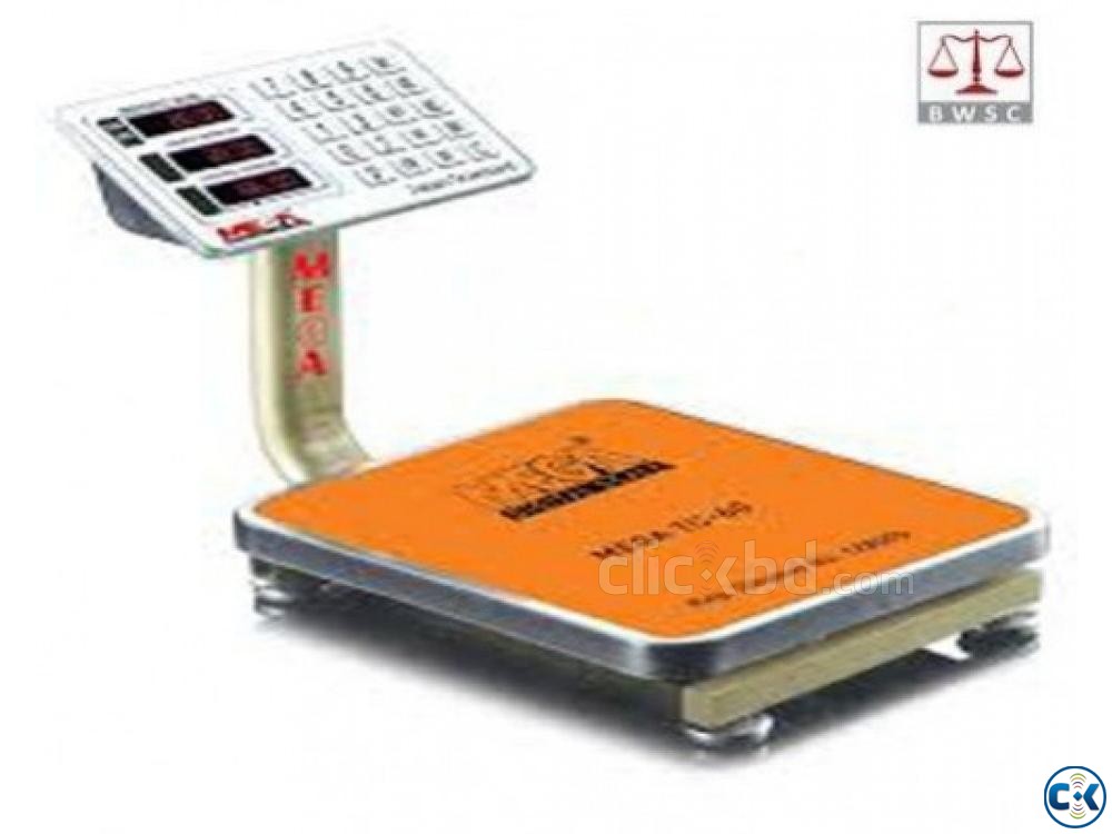 Mega digital weight scale 60 kg large image 0