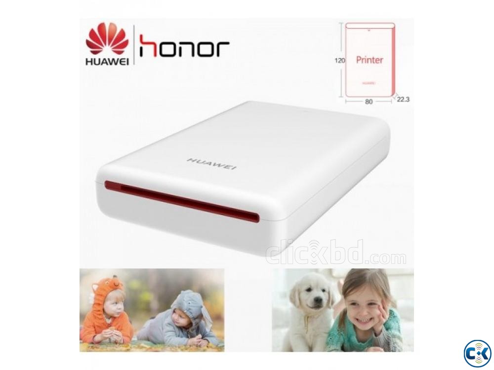 Original Huawei Mini Photo Bluetooth Printer Pocket Printer large image 0