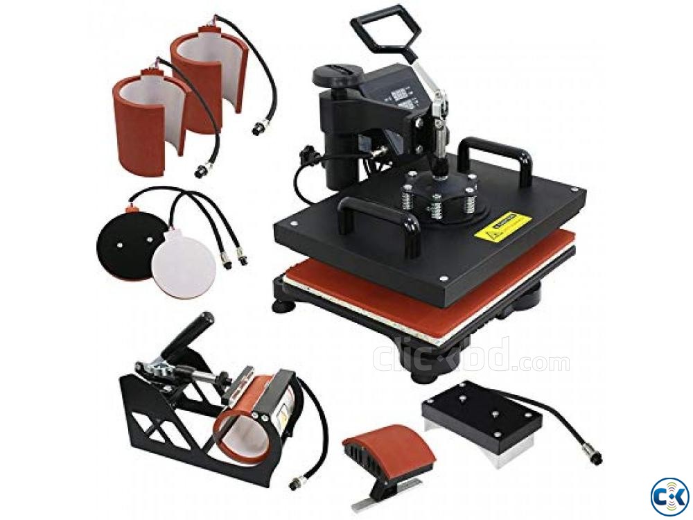 heat press machine 5 in 1 combo large image 0