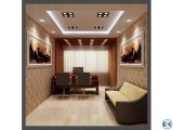 Open office Floor Interior And Decoration-UD.0011
