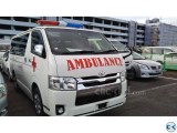 TOYOTA AMBULANCE GL PACK D.A C WHITE 2014