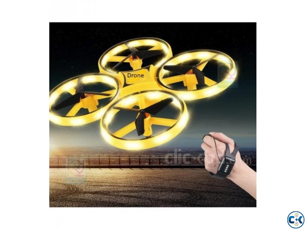 Kids Finger Gesture Control Drones 2.4G Remote Control large image 0