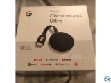 Google Chromecast 4K Ultra Streaming Media Player Black