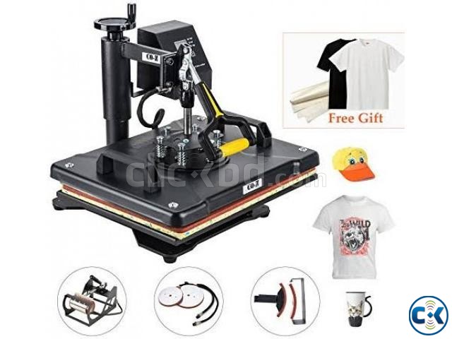 Combo 5 in 1 heat press machine large image 0