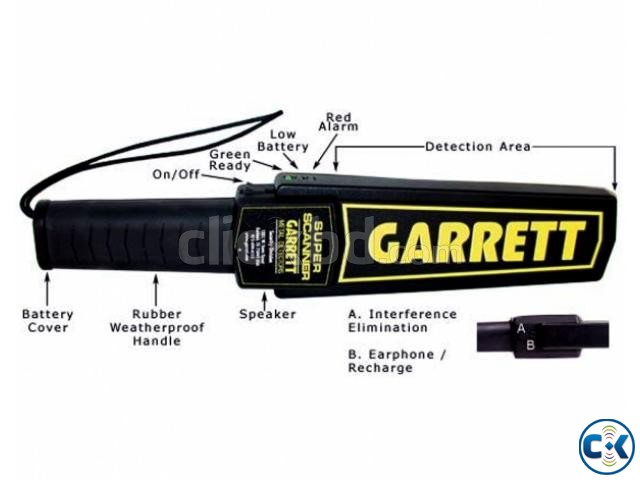 Garrett Hand Metal Detector Scanner large image 0