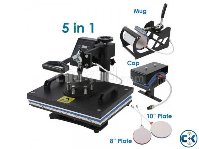 combo heat press machine 5 in one large image 0