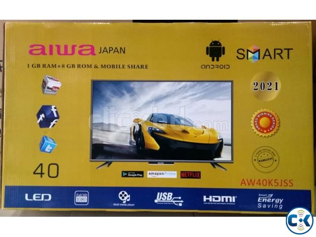 AIWA 40 Smart LED TV VOICE REMOTE 1GB RAM 8GB ROM  large image 0