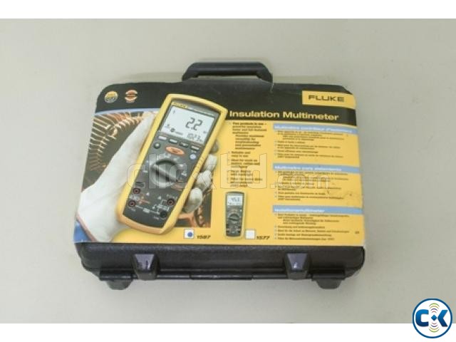 100 Genuine Fluke 1587 Insulation Multimeter - 01 Year Warr large image 0