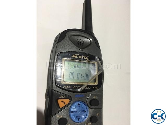 Akita kx-tcc2500d3cid cordless telephone set. Made in Japan. large image 3