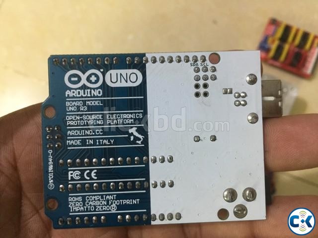 Arduino uno R3 Cnc shield v3 Nema17 large image 2