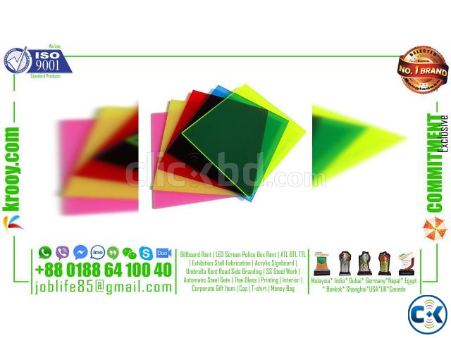 1mm acrylic sheet thin acrylic sheet 3mm plastic sheet large image 1