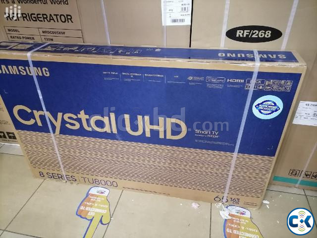 Samsung 65 TU8000 Crystal UHD Voice Control Smart TV large image 1