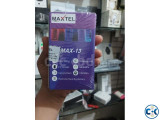 Small image 2 of 5 for Maxtel Max 13 Folding Phone Dual Sim Wireless FM Mp3 Mp4 Pla | ClickBD