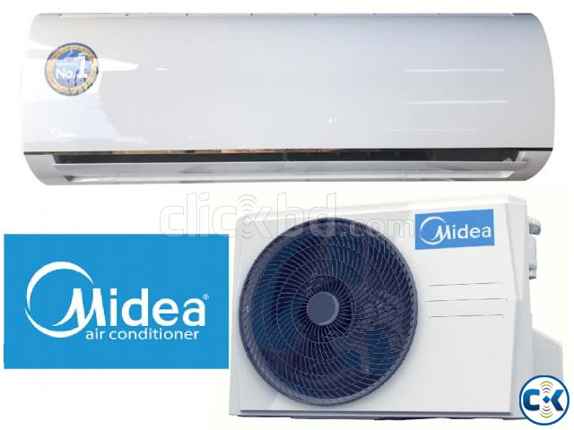 Midea Wall Mounted Split AC 12000 BTU 1.0 Ton large image 2