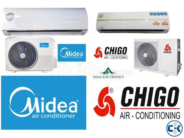 Midea 2.5 Ton Air conditioner split type ac large image 1