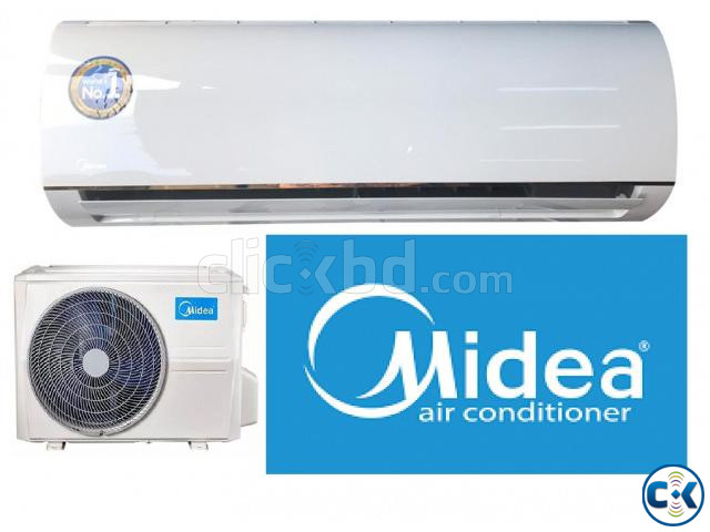 Midea 1.0 Ton Air conditioner split type ac large image 2