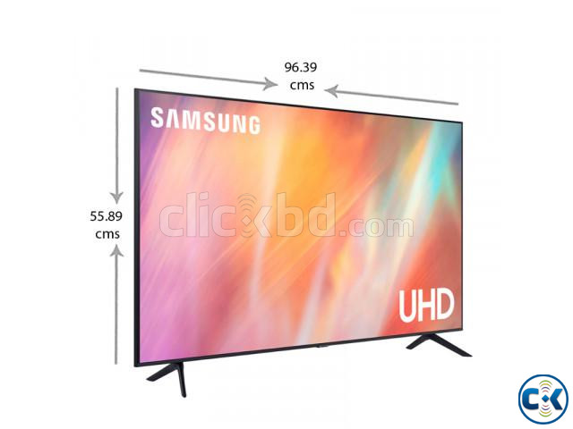 SAMSUNG 43 Inch 4K HDR Smart Voice Search TV 43AU7700 large image 2