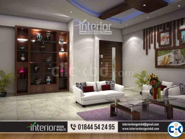 Turn your living room into a masterpiece by interior design large image 3