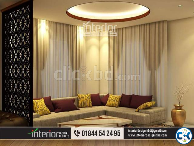 Turn your living room into a masterpiece by interior design large image 4