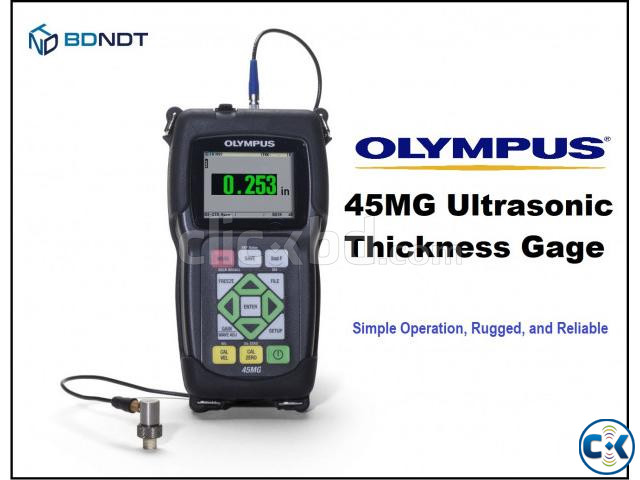 Olympus 45MG Ultrasonic Thickness Gauge large image 1