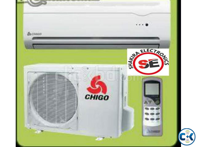 CHIGO 1 TON SPLIT TYPE AIR CONDITIONER 12000 BTU large image 1