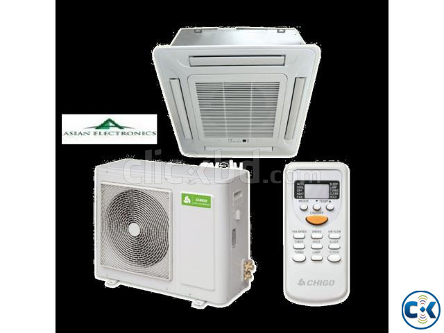 Chigo 3.0 Ton Cassette Ceiling Type Air Condition large image 1