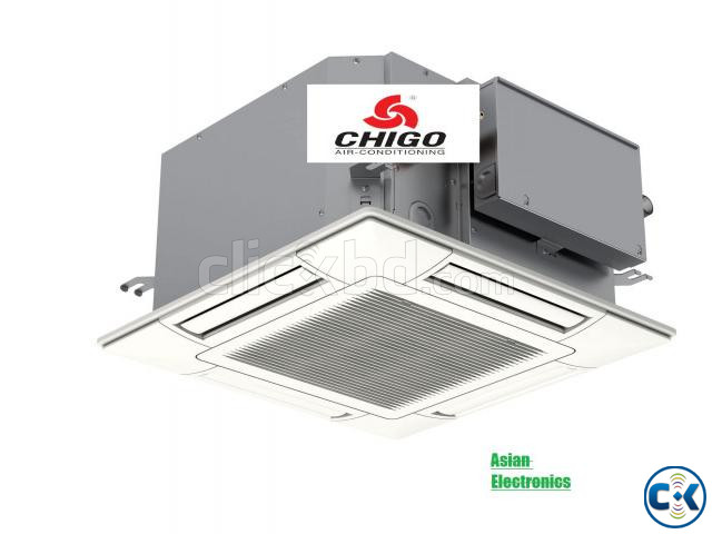 Chigo 3.0 Ton Cassette Ceiling Type Air Condition large image 3