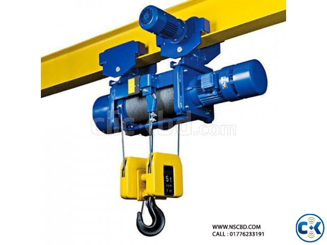 Electric hoist 5 ton lifting heavy duty large image 2