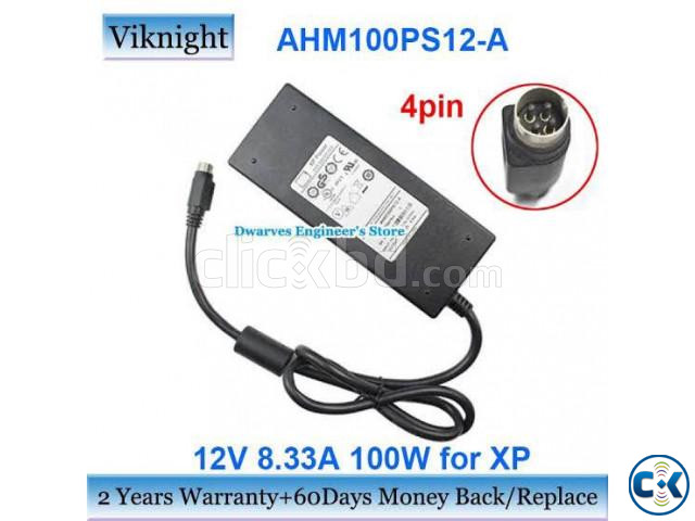 12V 8.33 100W 4 Pin Power Supply. large image 0