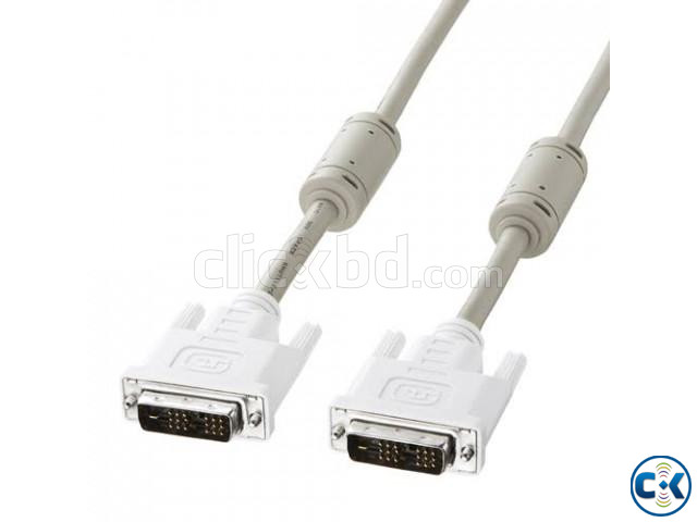 DVI Cable M-M DVI-D 5ft 1.5m Long Cord 18-Pin Monitor Cable large image 1