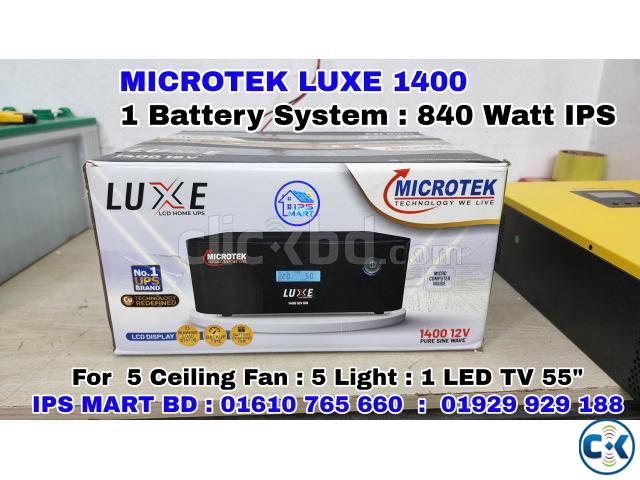 MICROTEK IPS LUXE 1400 VA 840 Watt IPS large image 0