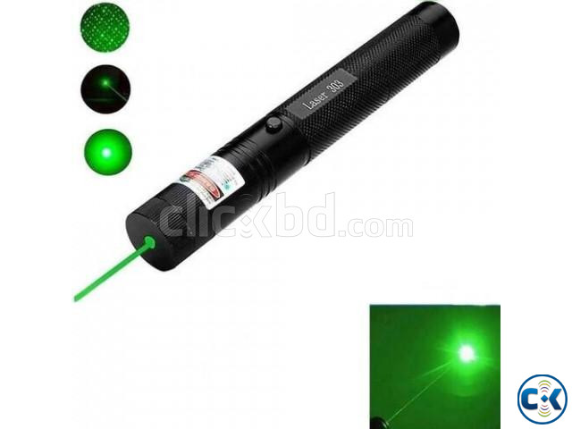 Green laser light large image 0